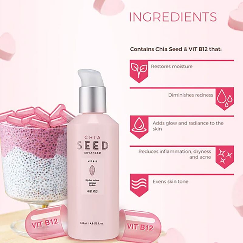 the face shop chia seed hydro lotion