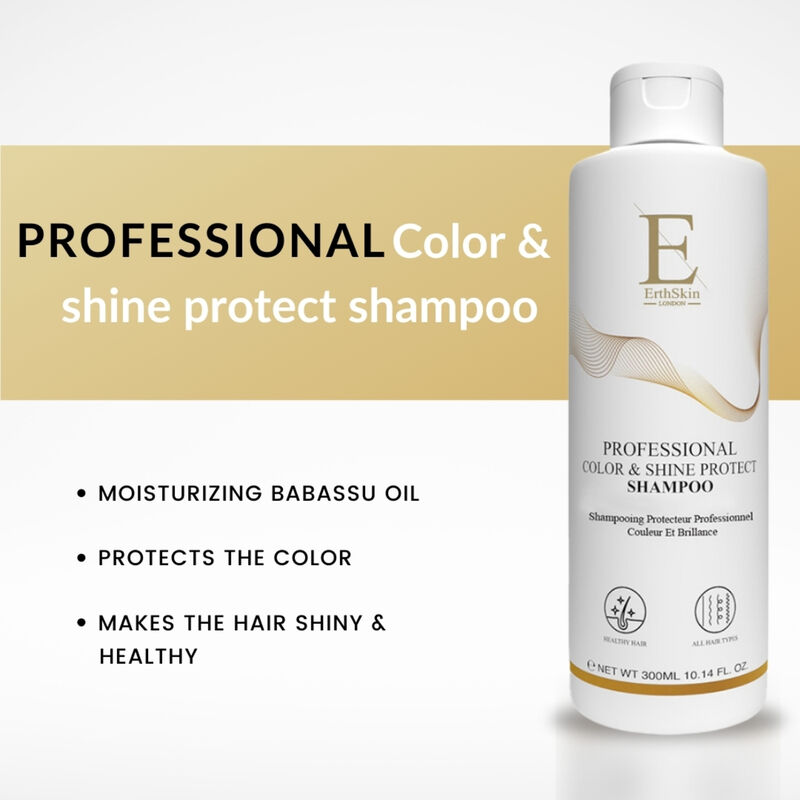 erthskin london professional color and shine protect shampoo 300ml