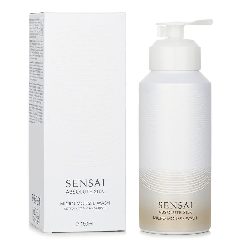 sensai sensai absolute silk micro mousse wash