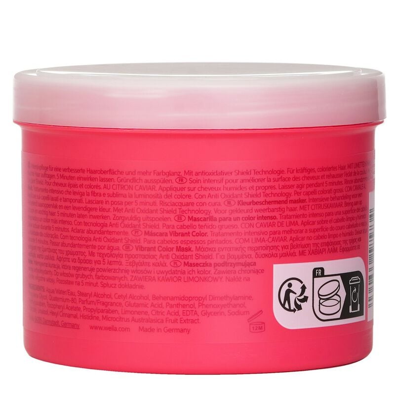 wella professionals invigo color brilliance mask with lime caviar coarse colored hair