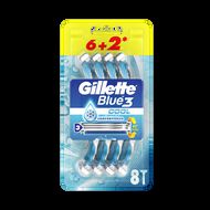 faces blue3 cool disposable razor