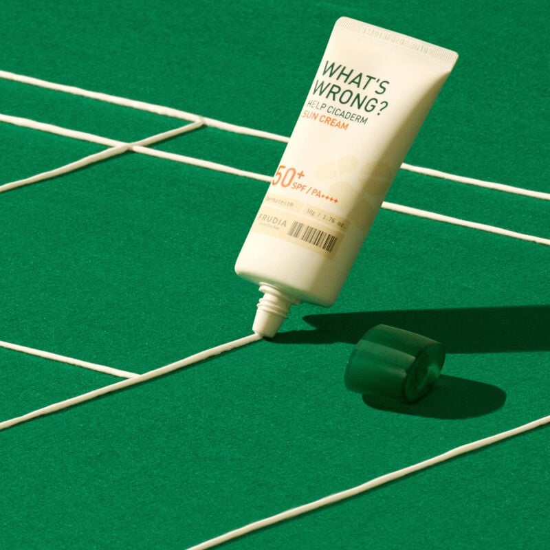frudia what's wrong help cicaderm spf50 sun cream