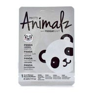 faces pretty animalz panda calming sheet mask