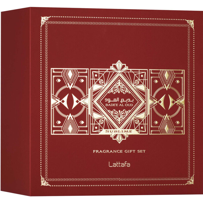 lattafa giftset badee al oud sublime  12 ml  hairmist