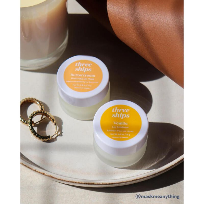 ثري شيبس مجموعة ترطيب الشفاه ومعالجتها