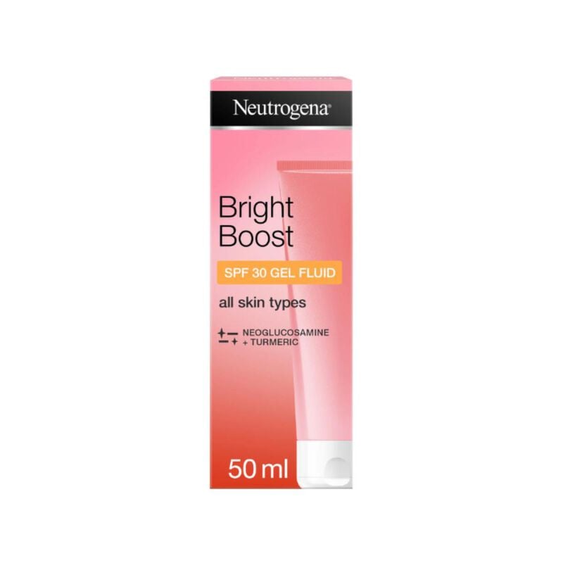 neutrogena bright boost spf30 gel fluid