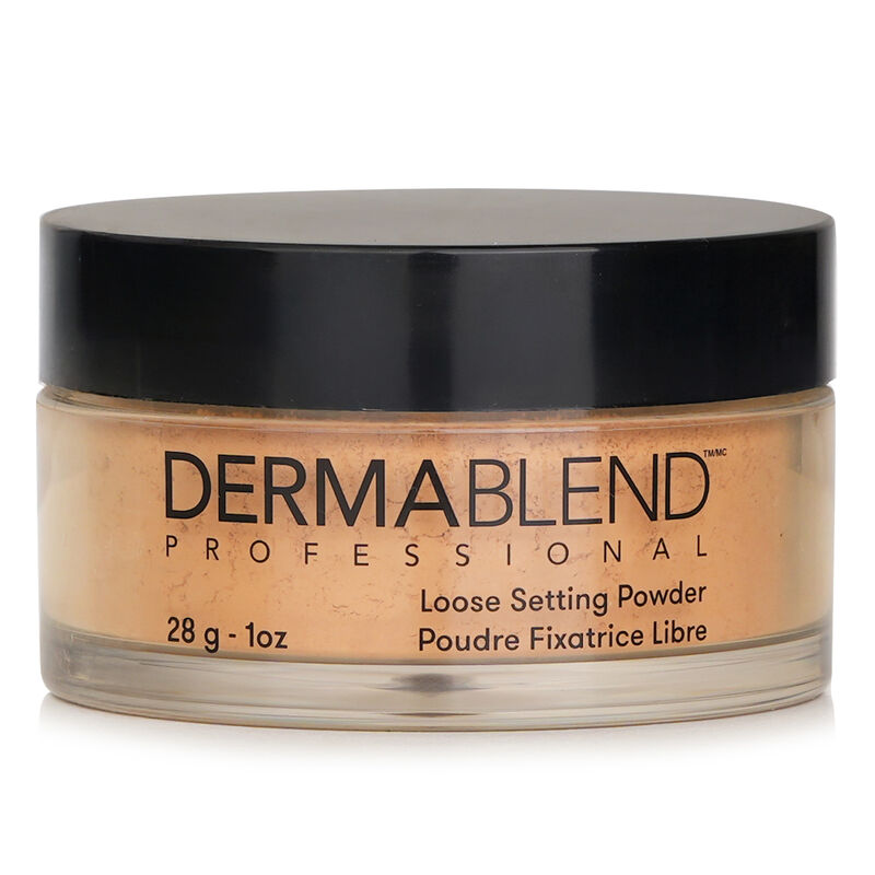 dermablend loose setting powder warm saffron
