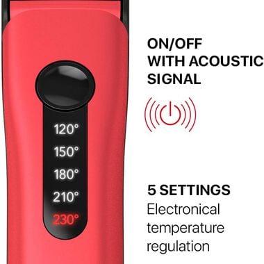 faces swiss x  pulsecare 101 20 i professional hair straightener