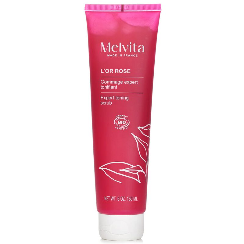 melvita l'or rose expert toning scrub