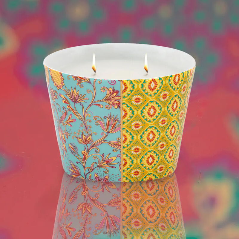 silsal luminara splendid rose candle 500g