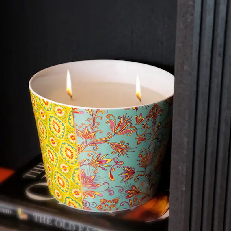 silsal luminara splendid rose candle 500g