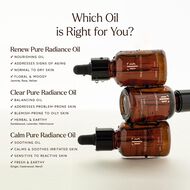 faces clear pure radiance oil