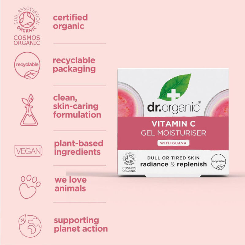dr. organic dr organic guava vitamin c cream