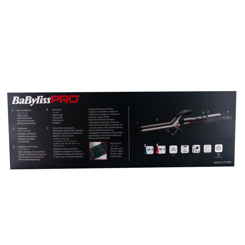 babyliss pro digital curling iron