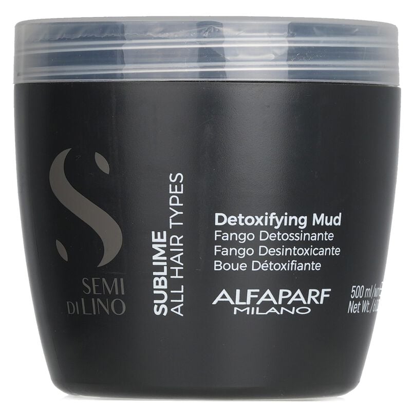 alfaparf semi di lino sublime detoxifying mud