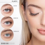 faces diy eyelash extensions starter kit flirty