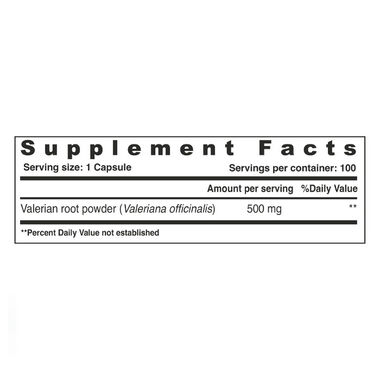 faces nutrition valerian root