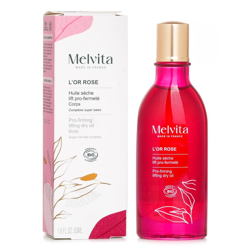 melvita l'or rose pro firming lifting dry oil