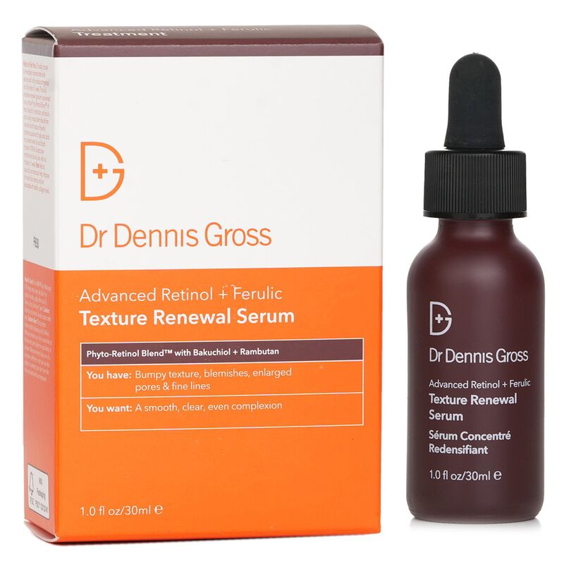 dr. dennis gross advanced retinol + ferulic texture renewal serum