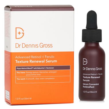 Advanced Retinol + Ferulic Texture Renewal Serum faces advanced retinol ferulic texture renewal serum
