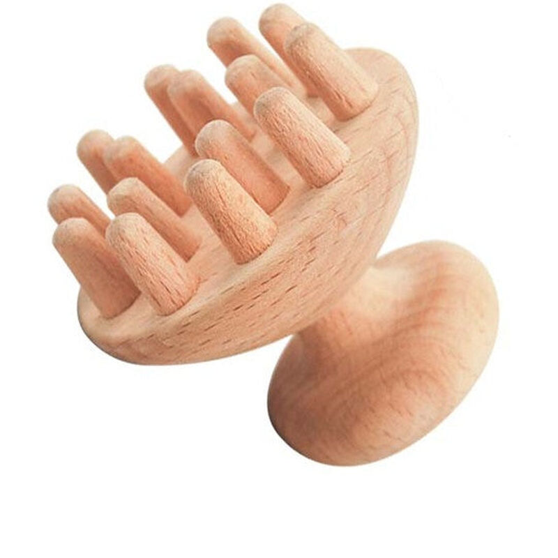 بي ريل سكين اند بيوند مدلك الرأس الخشبي