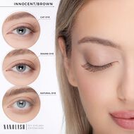 faces diy eyelash extensions starter kit innocent brown