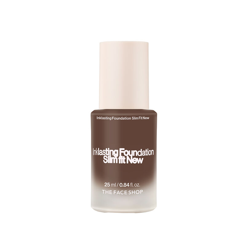 the face shop ink lasting foundation slim fit new n710 espresso