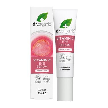 faces dr organic guava vitamin c eye serum