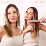 faces cordless comb hair straightener