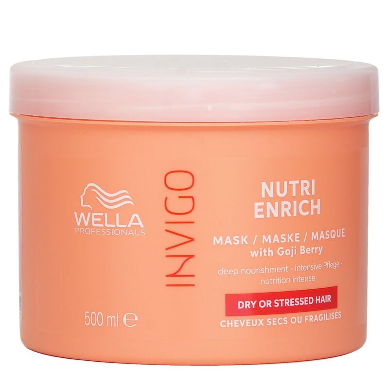 wella professionals invigo nutri enrich mask with goji berry dry or stressed hair