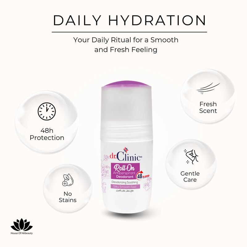 د. كلينك مزيل عرق رولأون مضاد للتعرق &ndash; برائحة اللافندر