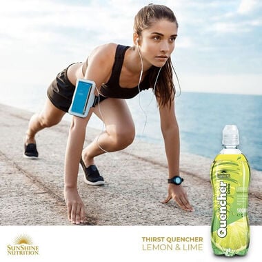 Nutrition Thirst Quencher Drink Lemon & Lime faces nutrition thirst quencher drink lemon lime