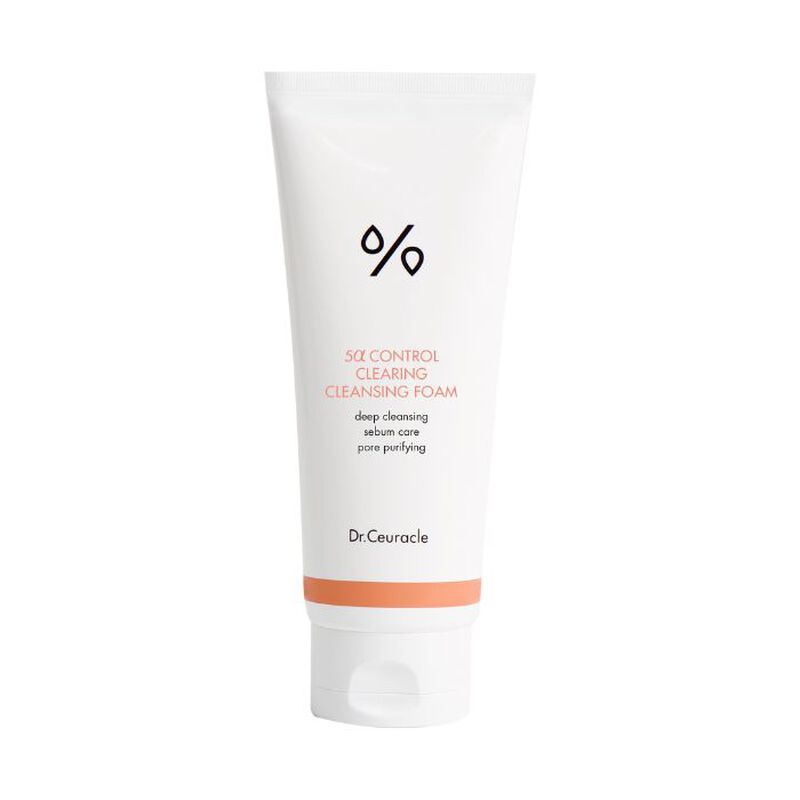 dr. ceuracle 5a control clearing cleansing foam, salicylic acid acne deep cleanser