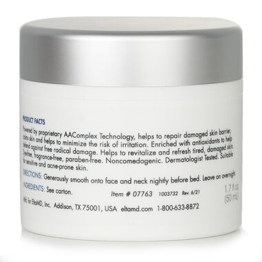 faces skin recovery night mask