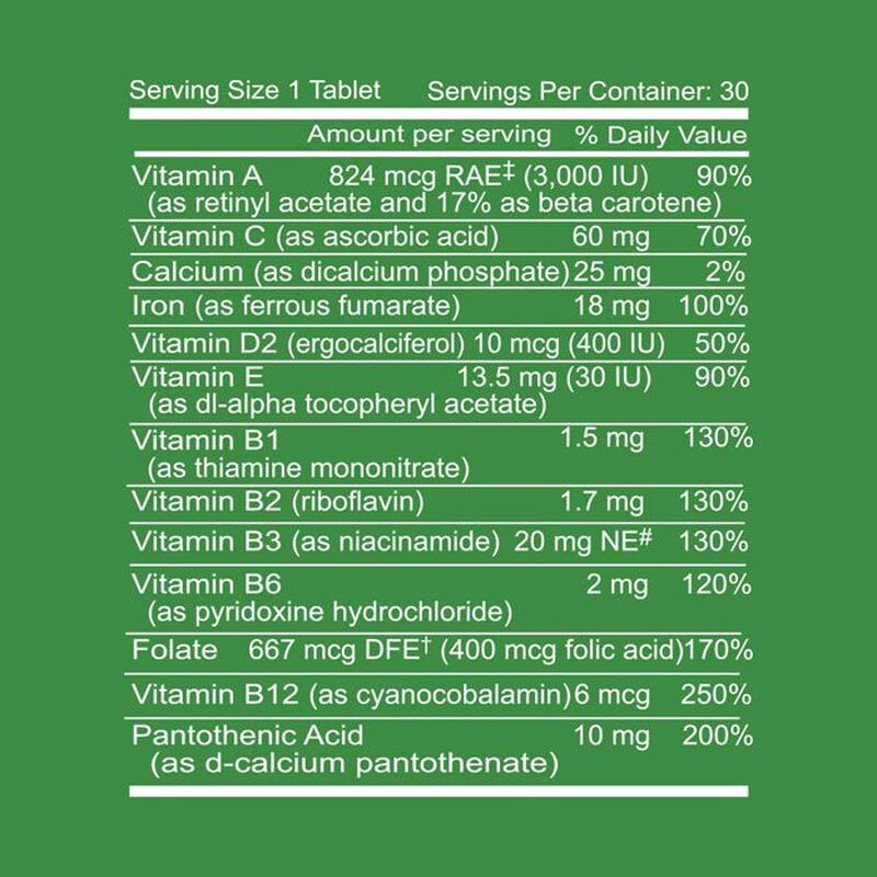 nutritionl daily multi tabs