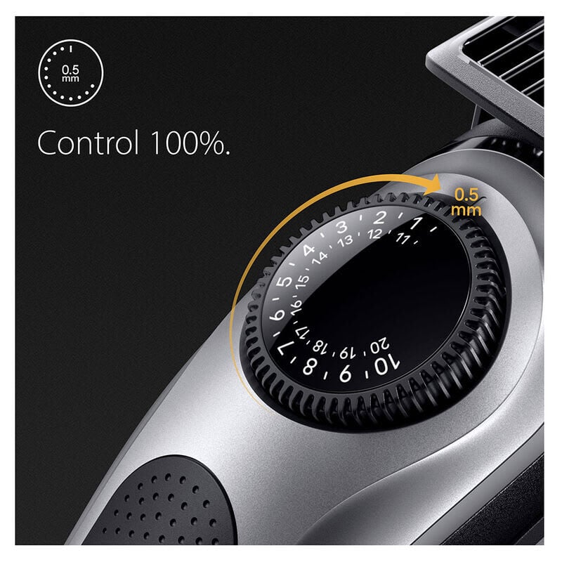 براون ماكينة تشذيب اللحية – الإصدار الخامس بعجلة ضبط دقيقة