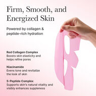 faces red collagen jello mask