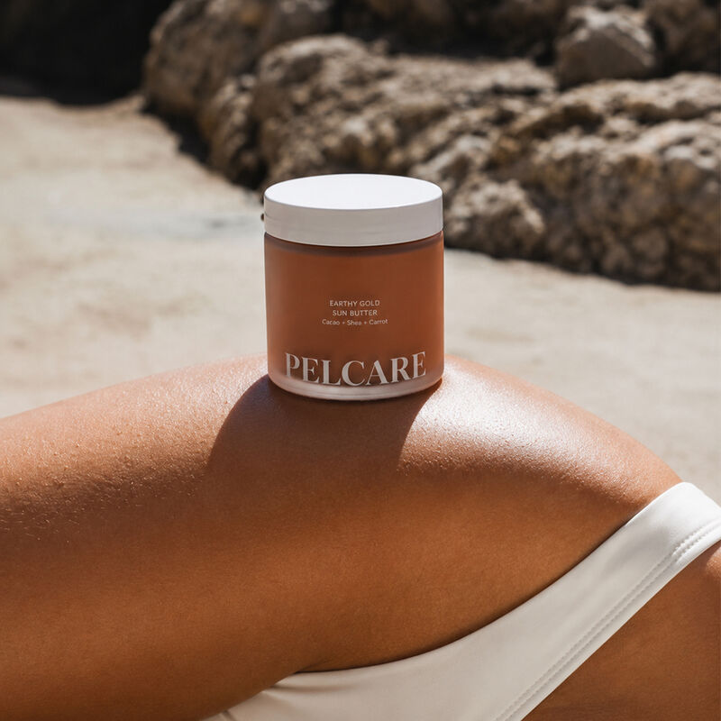 pelcare earthy butter tanning bronze