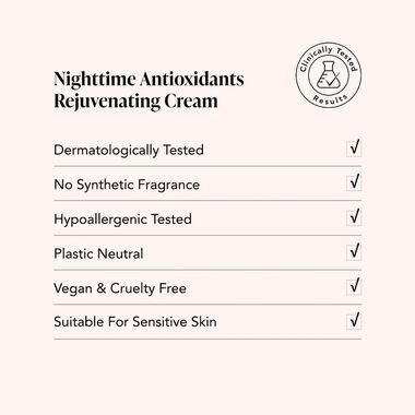 faces night time repair serum