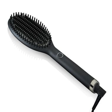 faces ghd glide hot air brush   professional heated hair brush for frizz free  smooth styling