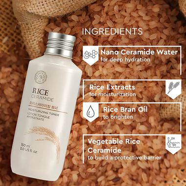 faces rice   ceramide moisturizing toner