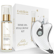 faces home spa hyaluronic kit   sonic guasha   ha serum