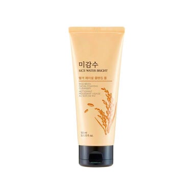Rice water bright rice bran foaming cleanser faces rice water bright rice bran foaming cleanser
