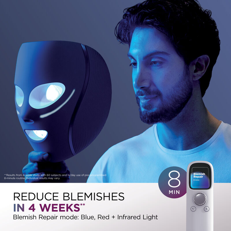 shark cryoglow led face mask