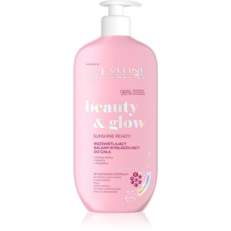 eveline beauty & glow illuminating body lotion