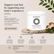 Stress Adaptogen MD Hair Wellness Booster Dietary Supplement 90 Day Supply -180 Capsules faces stress adaptogen md hair wellness booster dietary supplement 90 day supply 180 capsules
