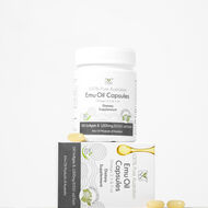 Pure Emu Oil Capsules with Omega 3‑6‑9, Vitamin K2 & CLA faces pure emu oil capsules with omega 3 6 9 vitamin k2 cla