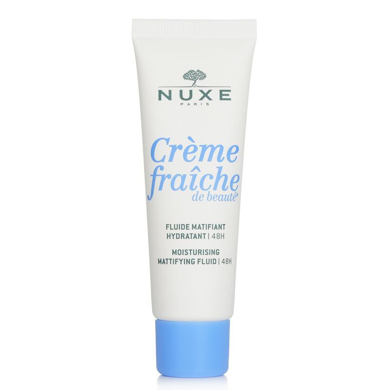 nuxe creme fraiche de beaute 48h moisturising mattifying fluid