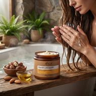 Shea Hair Masque Almond Oil & Honey faces shea hair masque almond oil honey