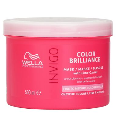 faces invigo color brilliance mask with lime caviar fine to medium colored hair